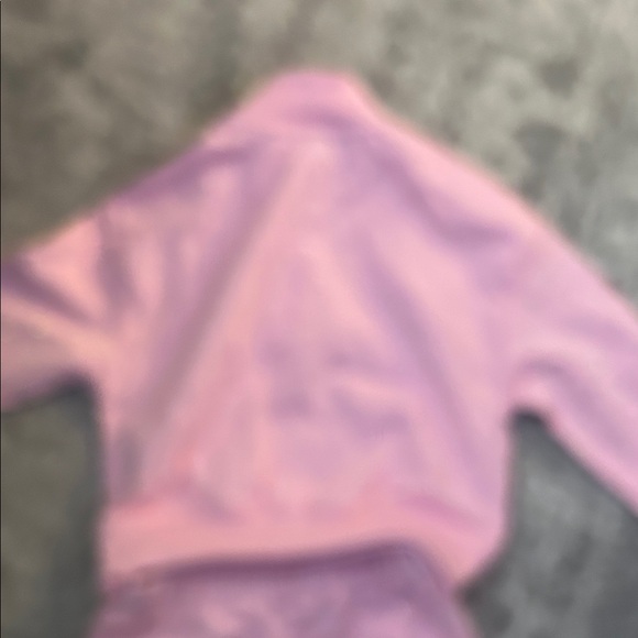 Lola + The Boys Pink Button-Up sparkle short Set - Picture 5 of 6